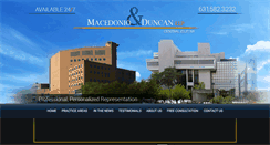 Desktop Screenshot of macdunlaw.com